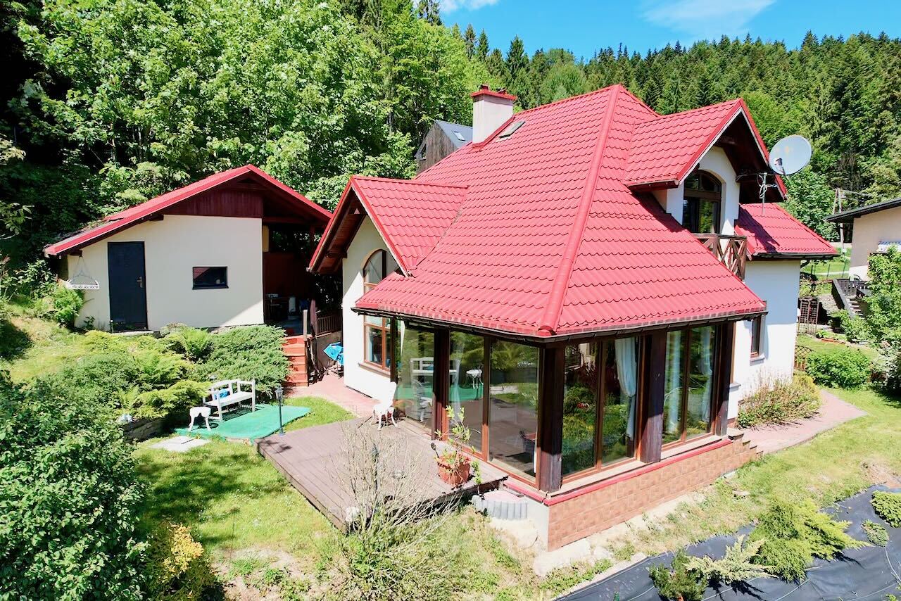Stylowy dom w widokowym zakątku Szczyrku
