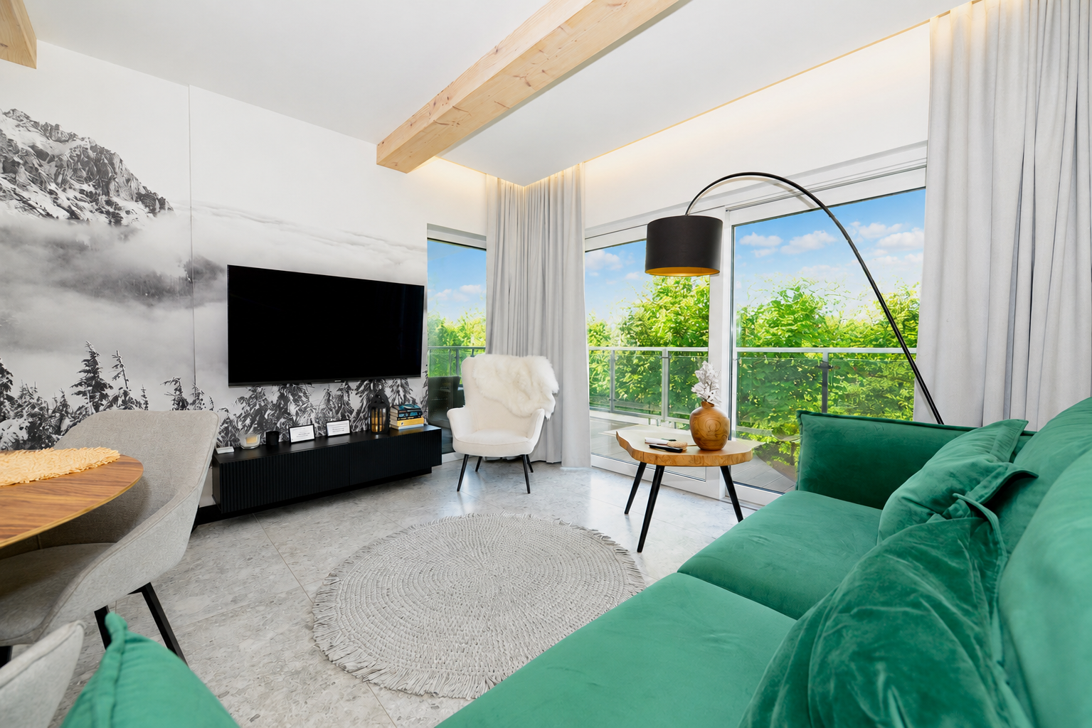 Nowoczesny apartament 3-pokojowy z tarasem i miejscem parkingowym